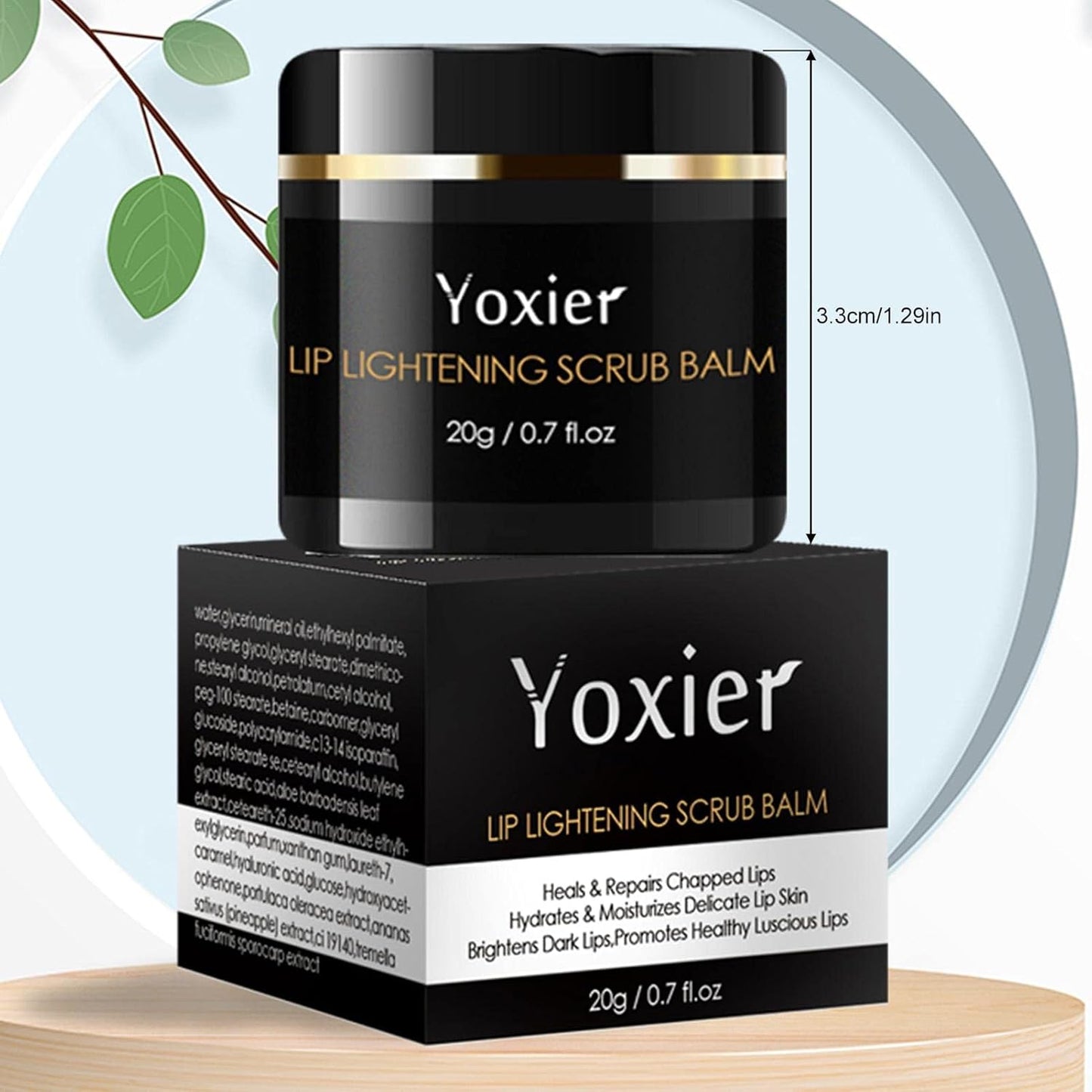 Dark Lips Removal Blam | Lip Lightening Scrub Cream,Lips Pink Fresh Lightening Cream, Lip Lightener For Dark Lips, Effectively Exfoliate